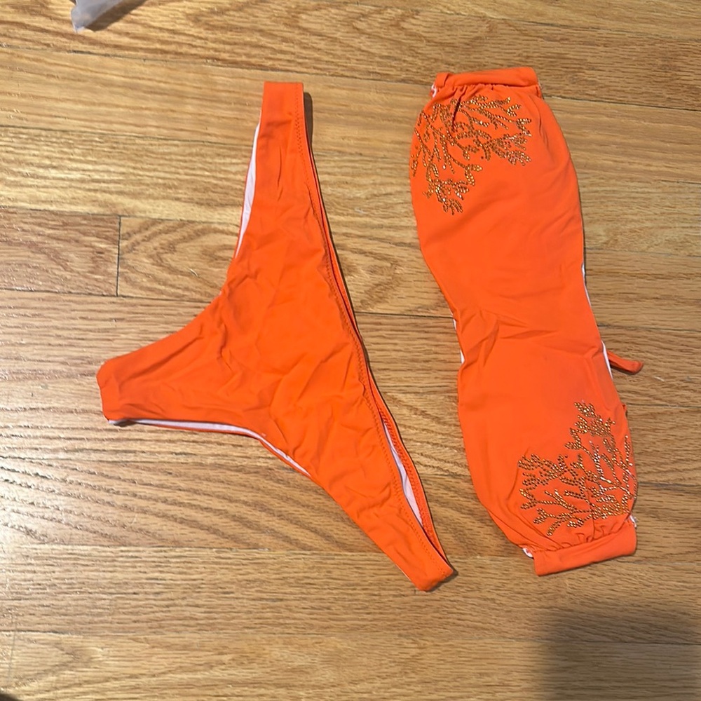 Orange Bikini Set